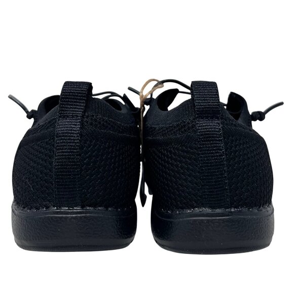 Black Itazero Mens Knit‎ Slip On Sneakers Loafers Size 8.5 New With Tags - Picture 10 of 11